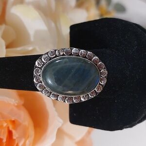 Laboradorite Gemstone Ring - 9 3/4